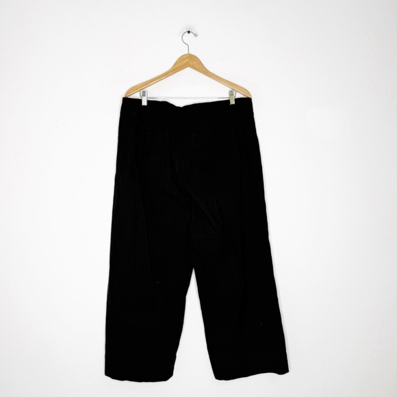 Maeve The Colette Wide Leg Pants Black Size 18 High Rise - Picture 3 of 8